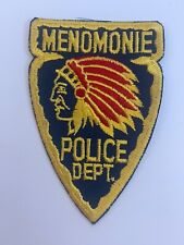 Menomonie wisconsin police for sale  UK