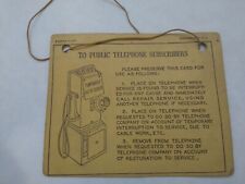 Vintage public telephone for sale  Richland
