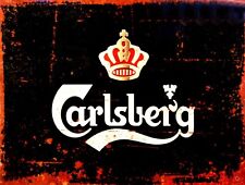 Carlsberg metal tin for sale  Shipping to Ireland
