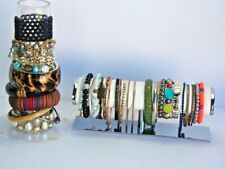 Lote de revenda 36 pulseiras, punho, pulseira, esmalte, lucite, celulóide (BR7) comprar usado  Enviando para Brazil