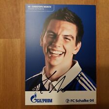 Schalke autogrammkarte saison gebraucht kaufen  Recklinghausen