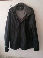  Karrimor Weathertite Black Zipped Waterproof Hooded Jacket lightweight  for sale  TORQUAY