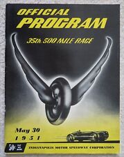 Indy 500 program for sale  Avon