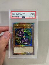 ¡YUGIOH! 2023 Dark Magician TN23-EN001 cuarto de siglo raro PSA 10 gemas como nuevo segunda mano  Embacar hacia Mexico