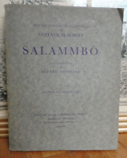Salammbô 1938 illus. d'occasion  Olivet