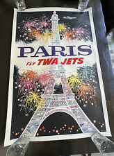 Vintage twa paris for sale  Manhattan Beach