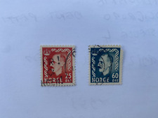 Francobolli norvegia 1950 usato  Civita Castellana
