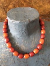 Bakelite bead necklace for sale  LONDON