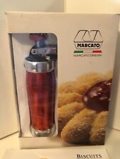 Marcato Atlas Deluxe Biscuit Maker Cookie Press Made In Italy Stainless Steel for sale  Shipping to Canada