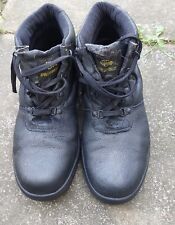 Mens leather steel for sale  TENBY