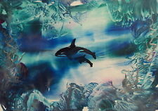 Encaustic wax whale for sale  MORPETH