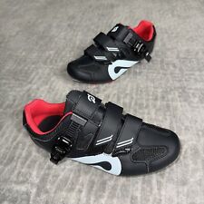 Peloton Spin Bike Road Cycling Shoes & Cleats Size 39 / US 8.5 black white red for sale  Shipping to South Africa