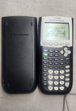 Calculadora gráfica Texas Instruments TI-84 Plus preta com baterias e enseada barata comprar usado  Enviando para Brazil