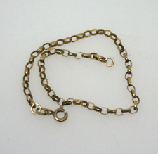 9ct gold belcher bracelet for sale  MAIDENHEAD