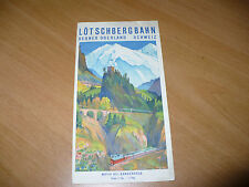 Lotschbergbahn berner oberland usato  Italia