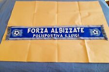 Sciarpa calcio albizzate usato  Vo