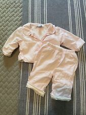 Roupa de inverno Tommy Hilfiger bebê meninas 2 peças 0-3 meses listra rosa forrada comprar usado  Enviando para Brazil