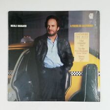 Usado, Cubierta de vinilo MERLE HAGGARD A Friend in California E40286 LP en muy buen estado++ bombo retráctil 1986 segunda mano  Embacar hacia Argentina