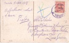 1918 cartolina trieste usato  Palermo
