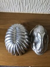 Two vintage aluminium for sale  DUKINFIELD