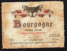 Bourgogne etiquette pinot d'occasion  Vendays-Montalivet