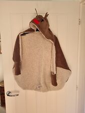 Reindeer poncho..age 3 for sale  NORWICH