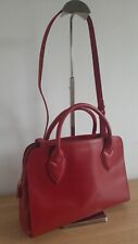 Radley red leather for sale  STOKE-ON-TRENT