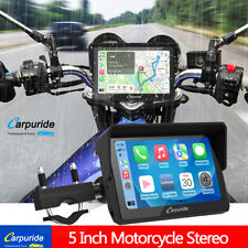Carpuride Motorcycle Carplay 5 Inch Wireless Navigator Dual Bluetooth Music na sprzedaż  Wysyłka do Poland