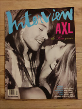 Interview magazine axl usato  Lucca