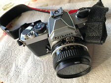 Cámara fotográfica Nikon FM 35mm SLR con lente de 50 mm segunda mano  Embacar hacia Argentina