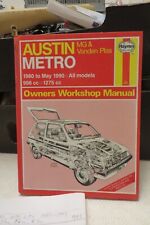 Haynes manual austin for sale  NEWARK