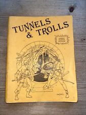 TUNNELS & TROLLS RPG  5th Edition Rule book 1980 & Starter Dungeon Of The Bear for sale  PRESTON