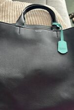 Tiffany black leather for sale  SWINDON