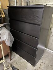 Ikea malm black for sale  COLCHESTER