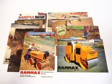 Prospekte rammax walzen gebraucht kaufen  Merseburg