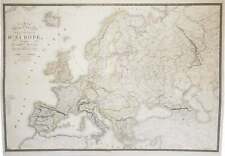 Antique map carte d'occasion  Expédié en Belgium