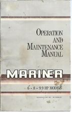 Mariner 6hp 8hp for sale  FLEET