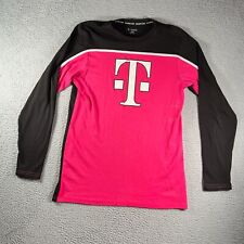 Camiseta masculina T Mobile grande rosa preta manga longa casual uniforme de funcionário comprar usado  Enviando para Brazil