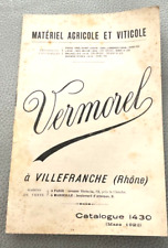 Catalogue vermorel 1922 d'occasion  Narbonne