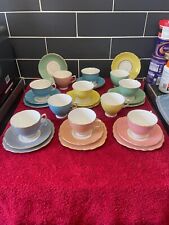 Colclough harlequin cups for sale  BOLTON