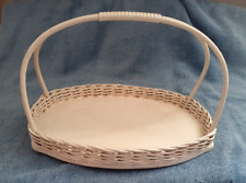 Vintage white wicker for sale  Cleveland