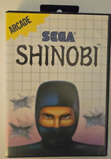 Shinobi CIB bom estado testado Sega Master System caixa manual comprar usado  Enviando para Brazil