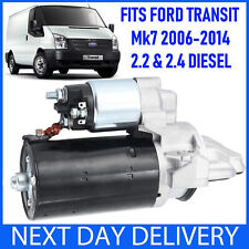 Se adapta a Ford Transit MK7 2.2 (FWD) y 2.4 TDCi TD diésel 2006-2014 nuevo motor de arranque segunda mano  Embacar hacia Argentina