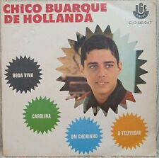 7" CHICO BUARQUE EP "RODA VIVA'' +3 BOSSA JAZZ SAMBA BRASIL 67' MPB4 PS PROMO, usado comprar usado  Brasil 