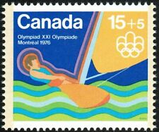 Deportes acuáticos Canadá sc#B6: vela, papel HB, como nuevo-NH segunda mano  Embacar hacia Argentina