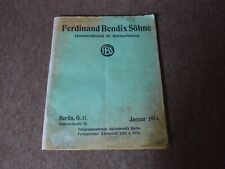 Katalog bendix 1914 gebraucht kaufen  Erolzheim