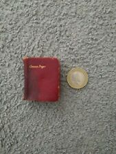 Burgundy miniature book for sale  FAREHAM