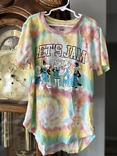 Camisa Tie Dye Space Jam Manga Corta Niños Mediana segunda mano  Embacar hacia Argentina