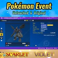Evento Zekrom 💜 American 2018 Legends 💜 Pokémon Scarlet & Violet, usado comprar usado  Enviando para Brazil