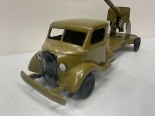 VINTAGE KINGSBURY WINDUP MILITARY TRUCK for sale  Shipping to South Africa